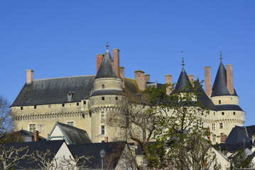 Fototapeta premium château de langeais, touraine