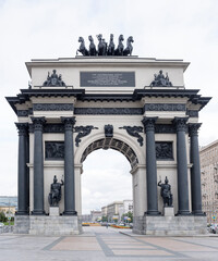 Fototapeta na wymiar Moscow Triumphal Arch (Arc de Triomphe)