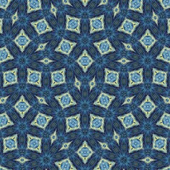 Van Gogh Notte Stellata Pattern Geometrico 11