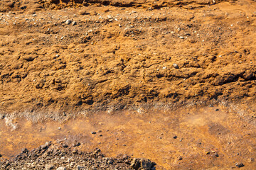 Brown mud and water, texture and background for design used for 3d models