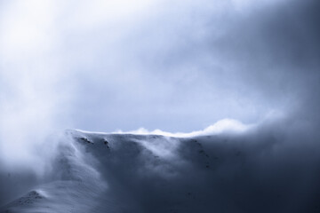 The mountains