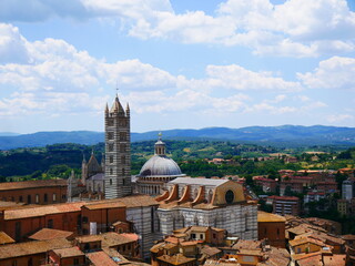 Cityscape of Siena IV