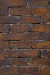 Old dirty brick wall background, Historycal brick background