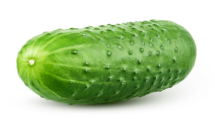 Cucumber isolated on white background 