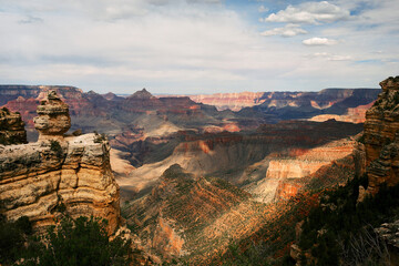 Naklejka premium grand canyon sunset