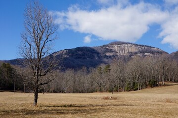 Table Rock State Park in Blue Ridge Mountains of South Carolina