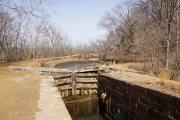 Fototapeta na wymiar Chesapeake and Ohio Canal National Historical Park