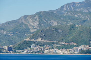 European Landscape View in Montenegro , taken in kotor montenegro, europe