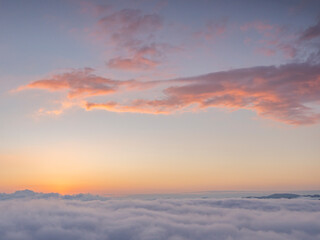 Obraz premium 広島県三次市高谷山からの景色