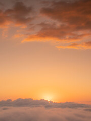 広島県三次市高谷山からの景色