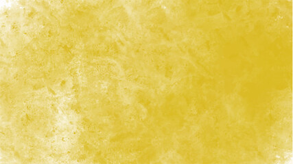 Obraz na płótnie Canvas Yellow watercolor background for textures backgrounds and web banners design