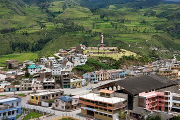 Fototapeta na wymiar Alausi - Chimborazo Province - Ecuador
