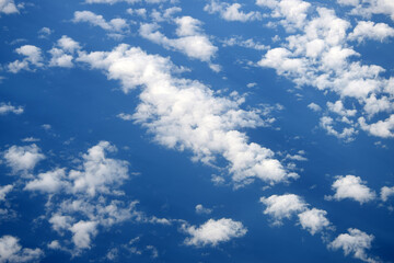 Wolken über dem Meer