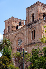 Naklejka premium The New Cathedral - Cuenca - Ecuador