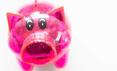 Sparschwein in pink/glitzer/glitter