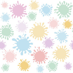Pattern multicolored blots spots, texture, wallpaper background