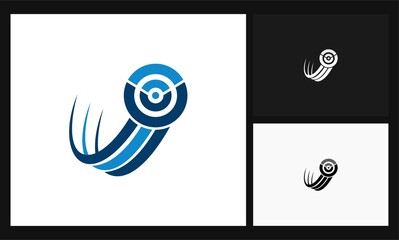 line connection wifi symbol concept design logo