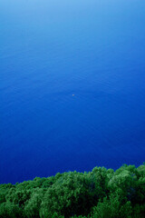 beautiful blue sea