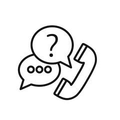 Сall vector icon set. call center illustration sign collection. technical support symbol or logo.