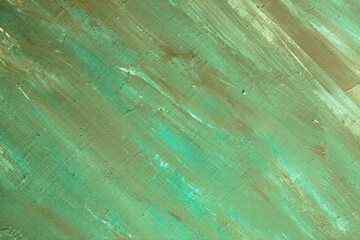 abstract grunge background: rough linen canvas thickly coated with dark tinted primer, short focus,...