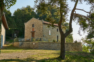 Church of Saint Blaise, Emilia-Romagna, Italy.  