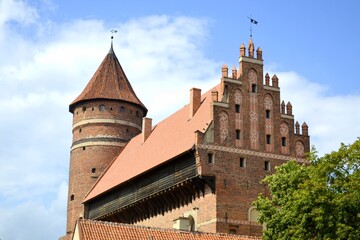 Olsztyn, zabytki, Zamek Kapituły Warmińskiej na Mazurach © Albin Marciniak