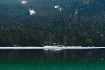 Boathouse by the Lake