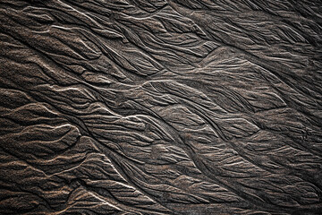 sand surface and sea for background