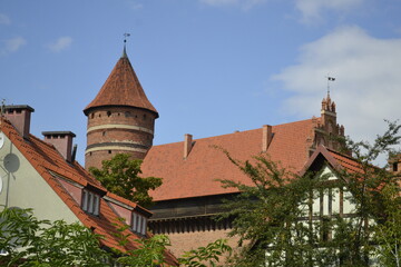 Olsztyn, zabytki, Zamek Kapituły Warmińskiej na Mazurach © Albin Marciniak