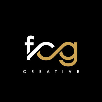 FCG Letter Initial Logo Design Template Vector Illustration