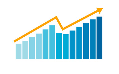 grafico economia, istogrammi, statistiche	
