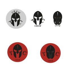 helmet.gladiator helmet icon. helmet war