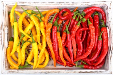 Colorful peppers.