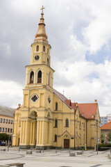 Fototapeta premium Holy Trinity Evangelical Church in Zvolen town, Slovakia.