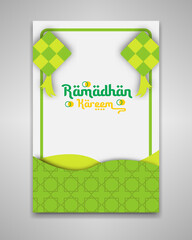 Ramadan Kareem Invitation Background. Ramadhan invitation,Poster, Greeting Card. Vector Illustration. for advertising and branding