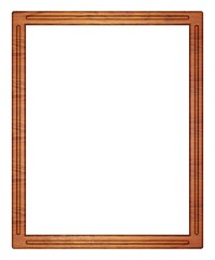 rechteckiger Holzrahmen