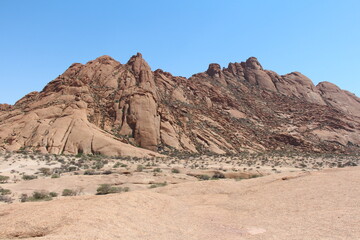 the spitzkoppe in namibia