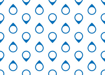 Location icon. For wrapping paper design and printing.