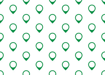 Location icon. For wrapping paper design and printing.