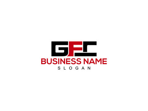 GFC Logo Letter Vector For Business