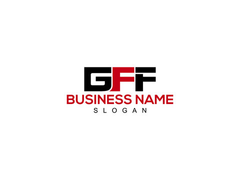 GFF Logo Letter Vector For Business