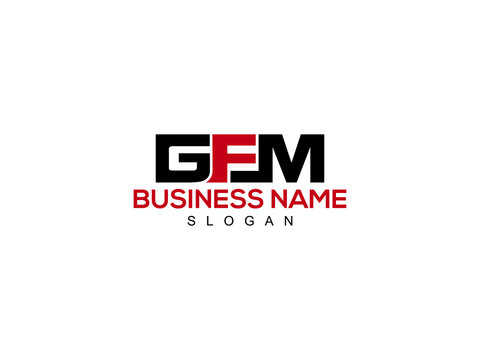 GFM Logo Letter Vector For Business