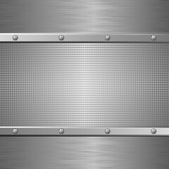 gray metal background