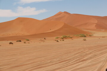 dune in the namib desert in namibia