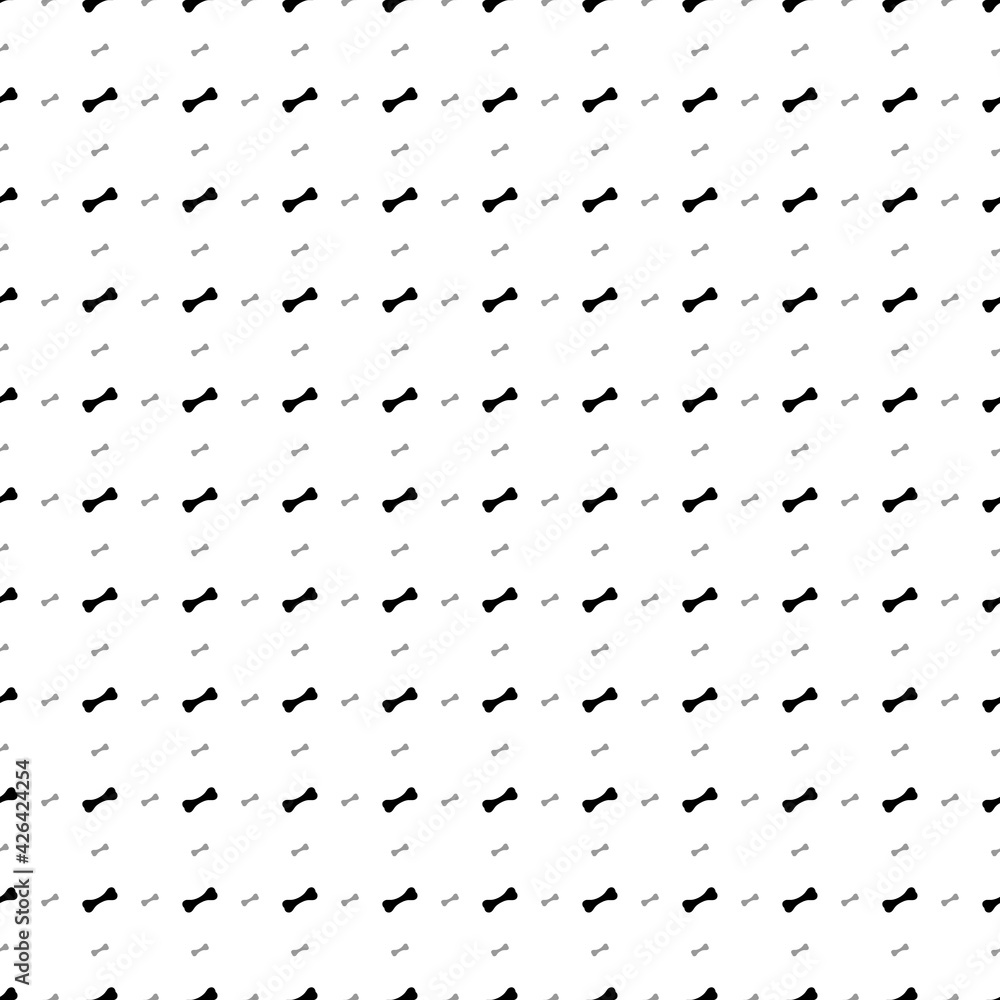 Poster square seamless background pattern from geometric shapes are different sizes and opacity. the patter