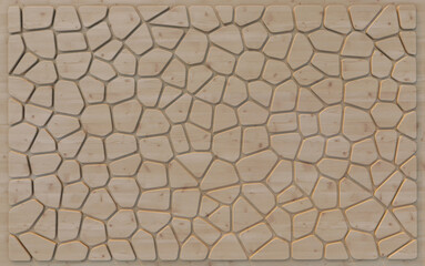 wooden background. 3d render