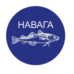 Fototapeta premium Fish sign for the logo