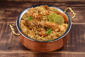 Dum chicken biriyani