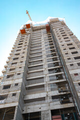 Fototapeta premium construção de predio urbano 