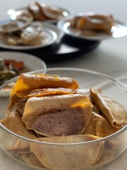 Tacos de canasta, comida típica de las calles de la Ciudad de México